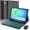 backilt black, variant on Slim Bluetooth Keyboard with Touchpad & 7-Color Backlight, Multi-Device Compatible