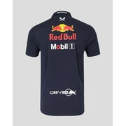 Red Bull Racing F1 Mens 2024 Team Button Down Shirt- Navy