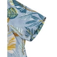 thumbnail image 6 of Lars Amadeus Men's Short Sleeve Printed Button Front Beach Hawaiian Shirt, 6 of 8