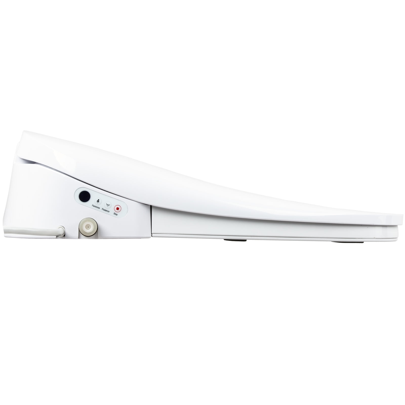 Euroto 6828 Smart Toilet Bidet Luxury Seat, Unlimited Warm Water, Nightlight, White, 1 Piece