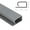 Gray, variant on Channel Desk Cable Organizer Cable Management Accessories White Cable Protecter No Drilling Under Desk Management Tray
