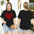 thumbnail image 5 of XCHQRTI Christian Shirts for Women Plus Size Tshirts Cross Faith Shirt Short Sleeve Oversized Graphic Tee, 5 of 10
