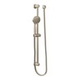 thumbnail image 4 of Moen Brushed Nickel High Pressure Handheld Showerhead with 69-Inch-Long Hose Featuring 24-Inch Slide Bar, 3668EPBN, 4 of 4
