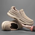 thumbnail image 2 of Zapatos de lona para hombre, zapatos vulcanizados de moda para hombre, zapatos casuales transpirables, zapatillas antideslizantes para hombre, mocasines, zapatos planos para hombre (27,5 cm), 2 of 4