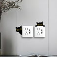 thumbnail image 5 of Ramiter Nine Black Cats Switch Stickers Wall Stickers Fun Stickers Cute Cat Expression Stickers Switch Decorative Stickers Self Adhesive, 5 of 5