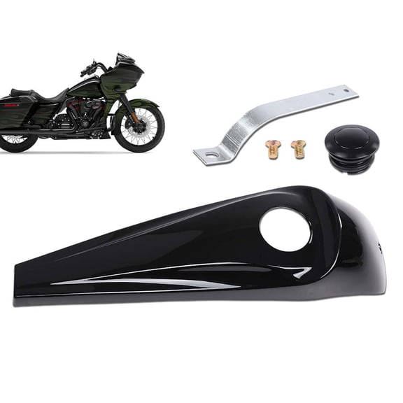 PIT66 Dash Fuel Console W/ Gas Tank Cap Fit for Harley Electra Road Glide Touring 2008-2022