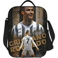 thumbnail image 6 of #7 Cristiano Ronaldo Meal Bag Insulated Lunch Bag Waterproof Reusable Lunch Box Ice Packs For Adult, Black, 6 of 8