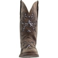 thumbnail image 5 of Roper Womens Riley Glitz Tooled Inlay Snip Toe Cowboy Mid Calf Boots, 5 of 7