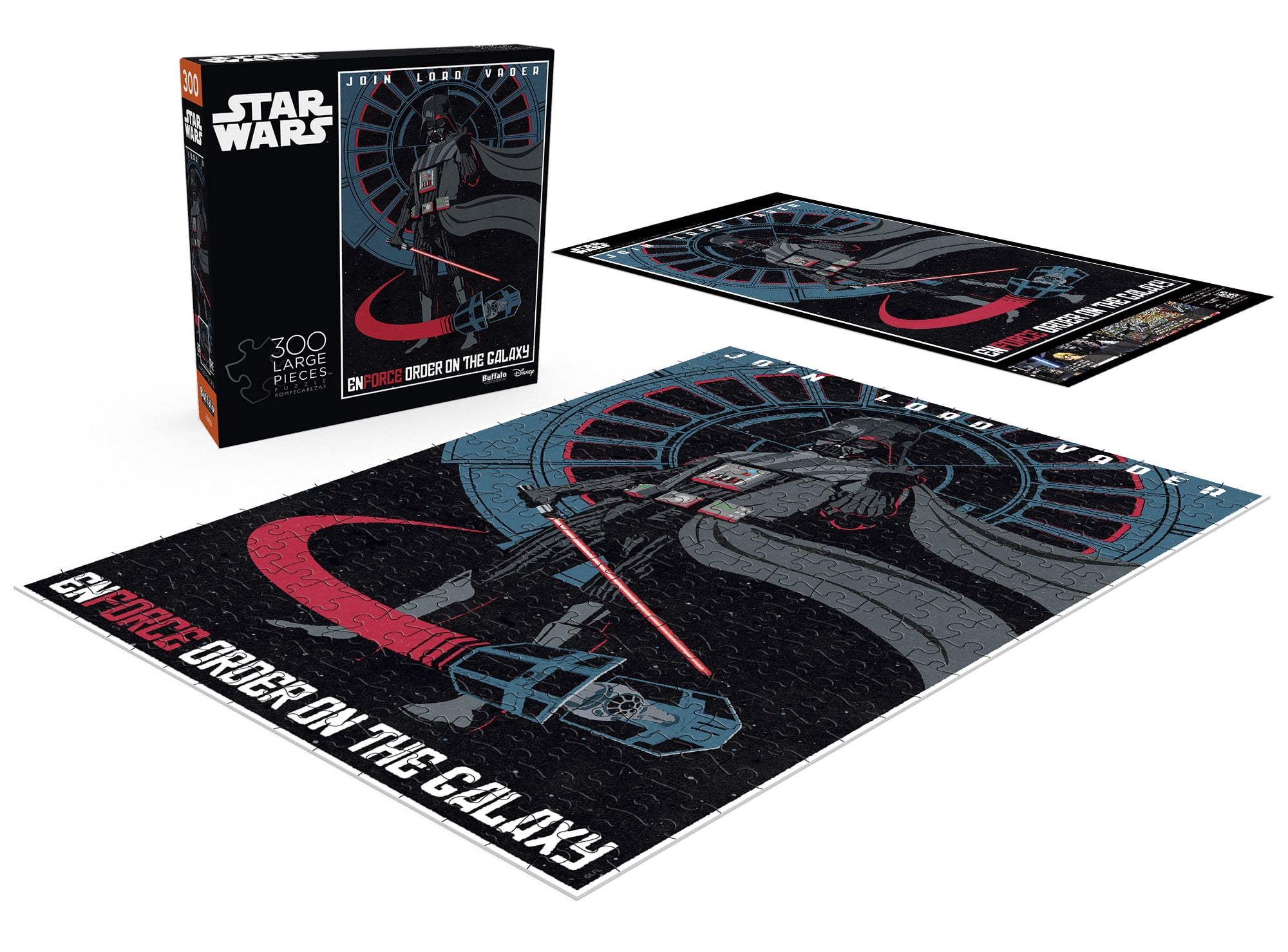 Buffalo Games Star Wars Join Lord Vader Puzzle de 300 pièces imbriqué pour adultes de 14 à 99 ans