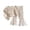 Beige, variant on Shachafan Toddler Fall Outfits For Girl Boy Long Sleeve Top And Long Sweatpants 2PCS Hoodies And Pants