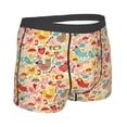 thumbnail image 3 of Naloa Colorful Chicken Print Mens Underwear - Boxers for Men, Classic Briefs for Men, 3 of 9