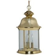 Boston Harbor BRT-8703-PB Outdoor Pendant Lantern, Polished Brass