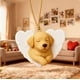 thumbnail image 3 of Herunwer Golden Retriever Glass Ornament for Christmas Tree, Personalized Goldens Dog Heart Hanging Ornaments Decorations for Home Car, Goldens Dog Mom Gifts, 3 of 5