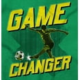 thumbnail image 2 of Soccer Player Fan Game Changer Zip Hoodie Sweatshirt Men Brisco Brands L, 2 of 6
