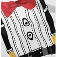 thumbnail image 4 of Printed Tuxedo Bow Tie and Suspenders Youth T Shirt Tee Boys Infant Toddler Brisco Brands 12M, 4 of 5