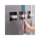 thumbnail image 2 of 1pc Multifunctional Punch-Free Hook For Mop/Broom/Toilet Brush Holder, Random Color, 2 of 5