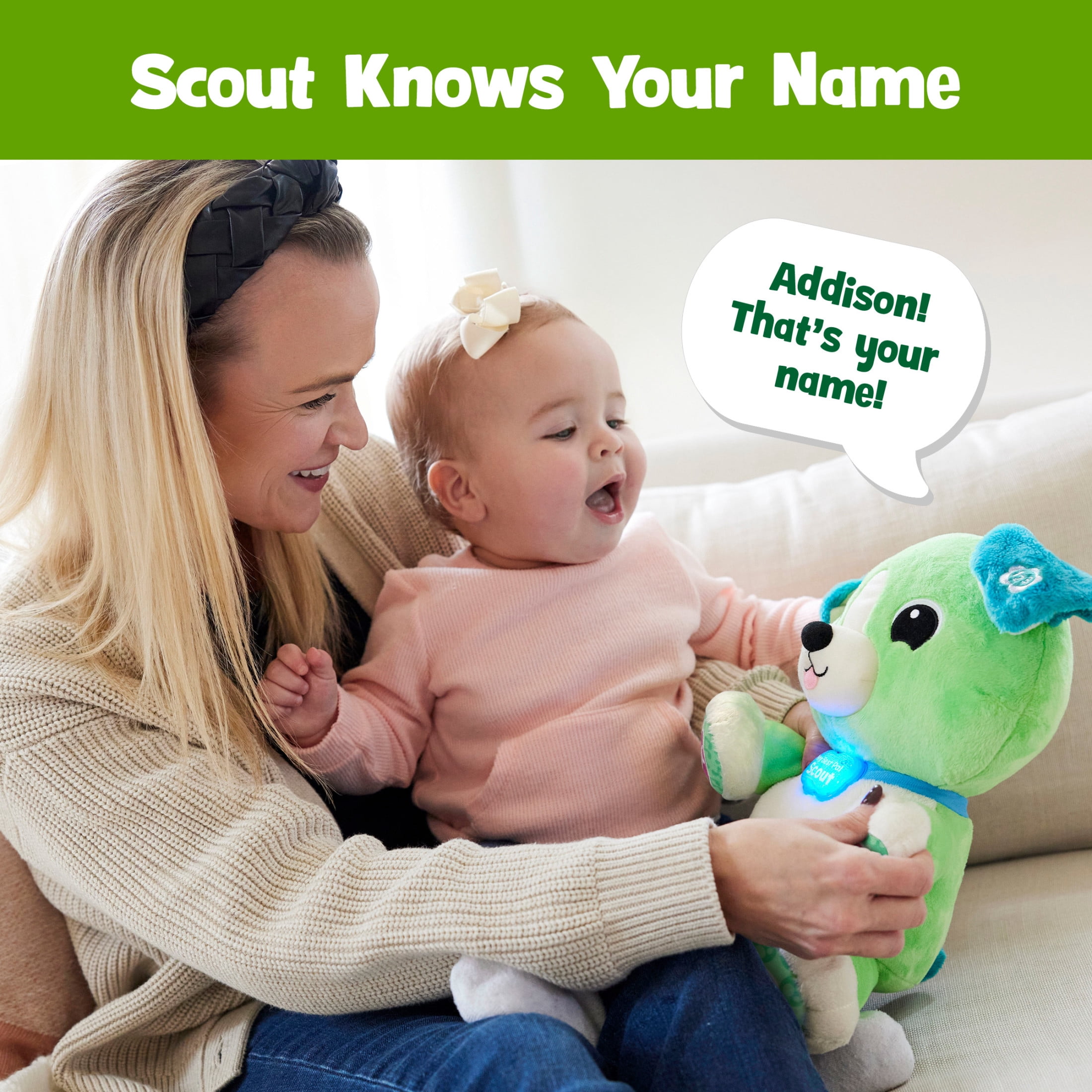 LeapFrog My Best Pal Scout Plush Toy for Toddlers