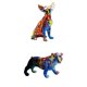 thumbnail image 1 of Adornos de Escultura de Resina Coleccionable de Estatuilla de Chihuahua Multicolor, 1 of 9