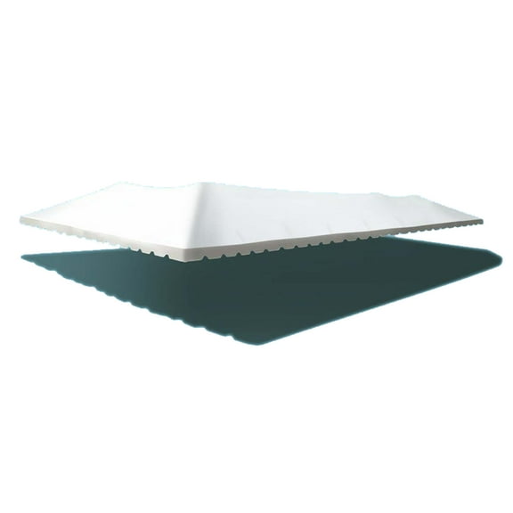 40x80 Replacement Premium West Coast Frame Tent Top White 2 Piece Sectional