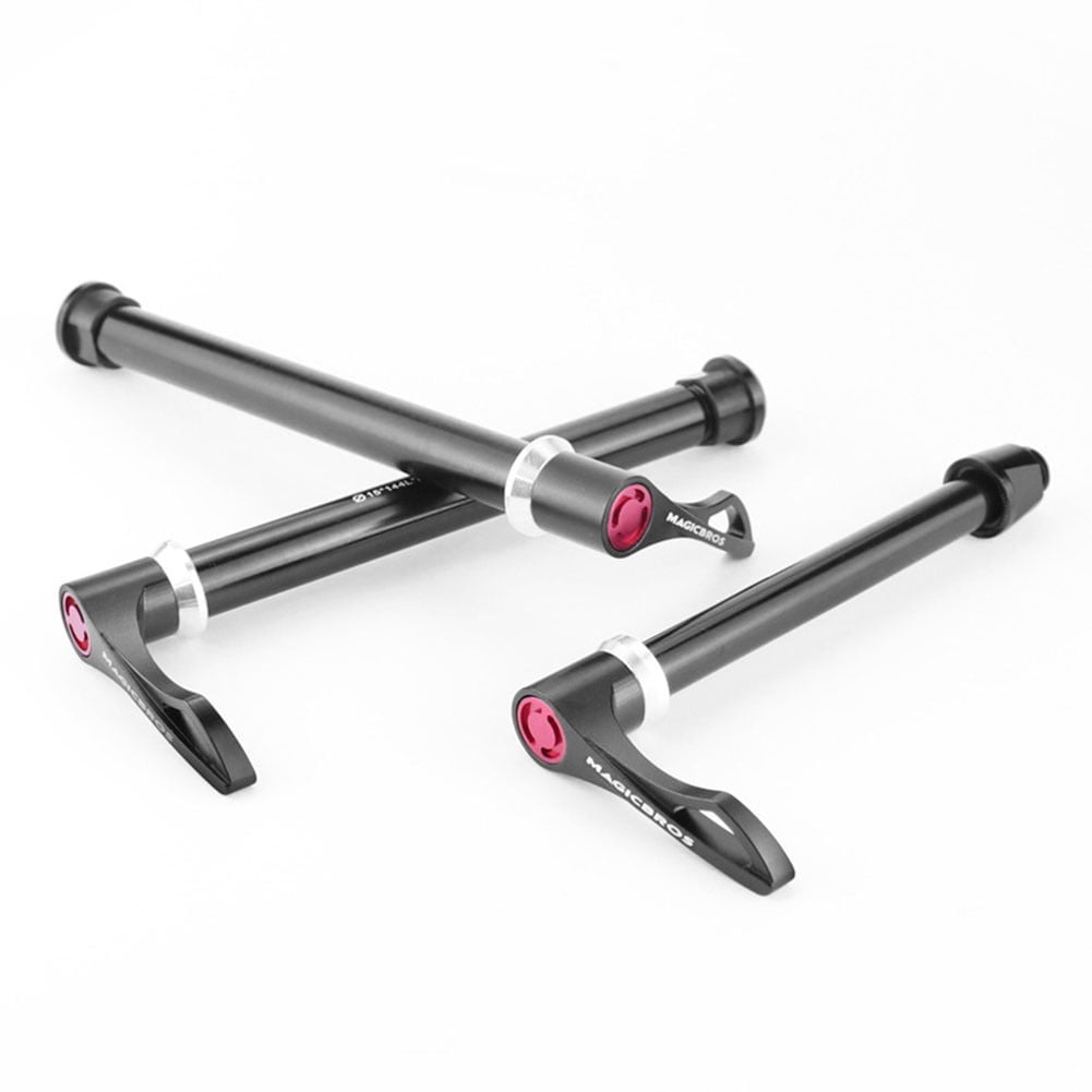 Axe Traversant Fourche Vélo à Dégagement Rapide - 12x100 Mm Ou 15x100/110 Mm - Pour VTT & Route