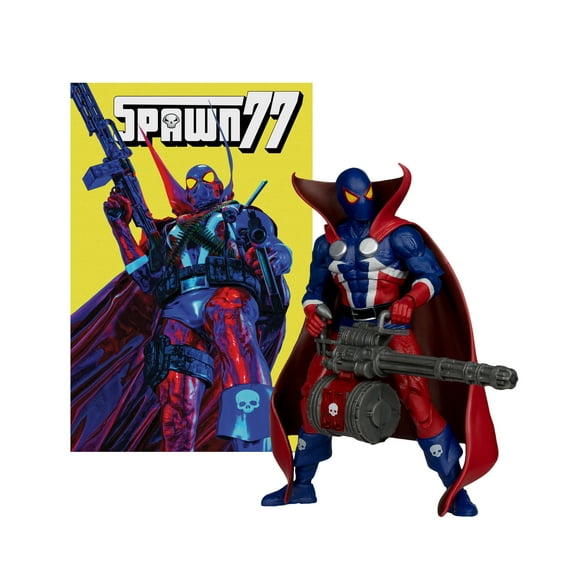 Spawn 7in Action Figure with Comic - Spawn 1977 - McFarlane Toys
