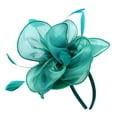 thumbnail image 1 of Chapeau de Cocktail pour Femmes, Pince à Cheveux, 16x Vert, 1 of 8