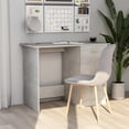 thumbnail image 1 of vidaXL Desk Concrete Grey 100x50x76 cm Engineered Wood, 1 of 5