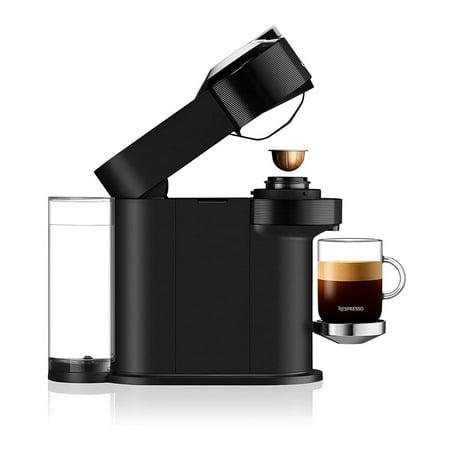 Nespresso - Vertuo Next Premium by Breville with Aeroccino3 - Classic Black