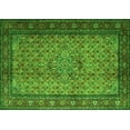 thumbnail image 1 of Ahgly Company Indoor Rectangle Persian Green Traditional Area Rugs, 2' x 5', 1 of 1
