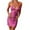 Pink, variant on Elainilye Fashion Women's Cocktail Dresses Strap V-Neck Sequin Sleeveless Solid Color Mini Dress Formal Dress,Blue
