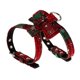 thumbnail image 5 of Correa del arnés del perro del animal doméstico de la microfibra que camina el cable de la correa del arnés Verde nieve Zulema Arnés para perros Pey Dog, 5 of 8