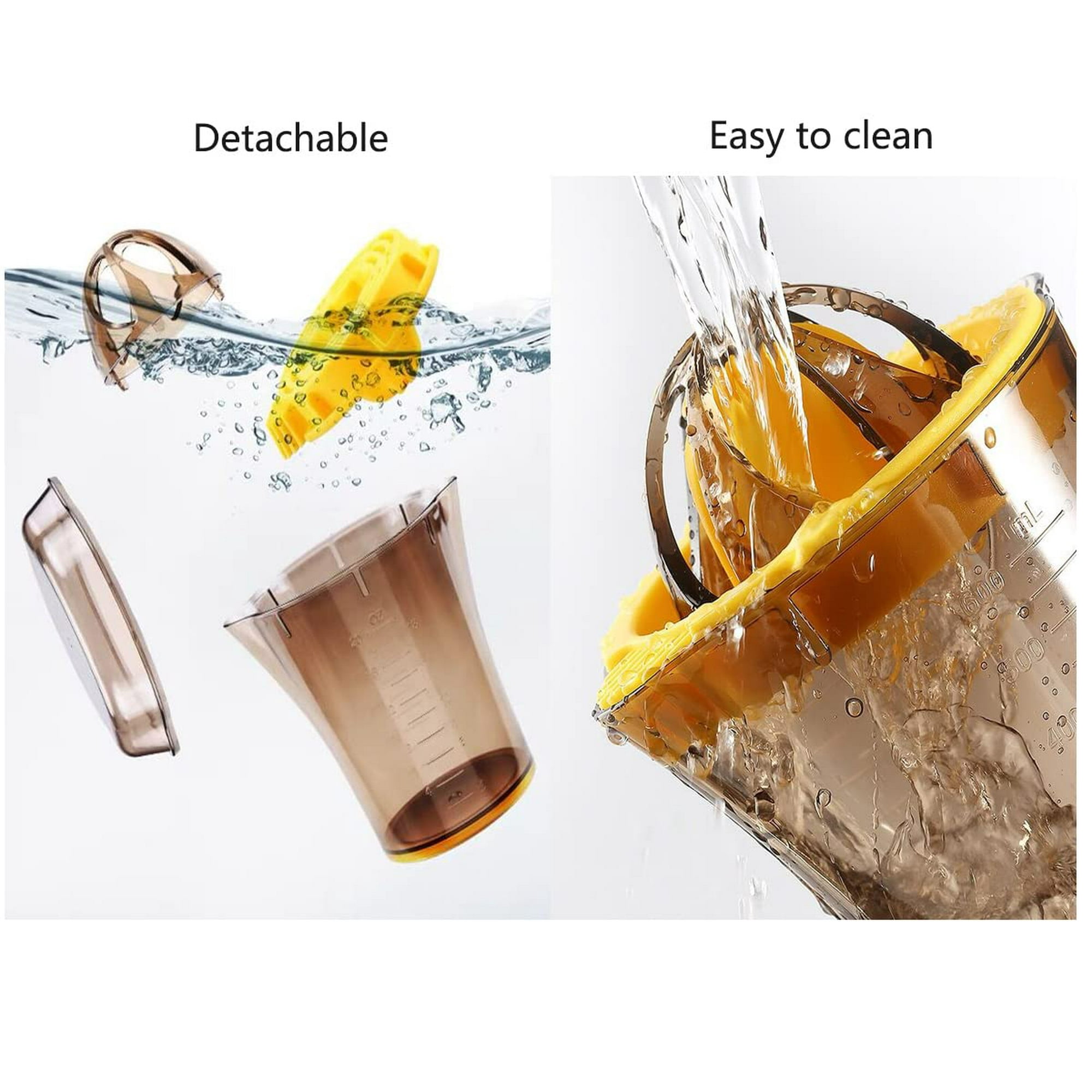 Manual juicer Citrus fruit juicer with scale, safe, fast and effective,  super easy to clean - Walmart.ca