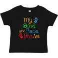 thumbnail image 3 of Inktastic My Oma and Papa Love Me Boys or Girls Baby T-Shirt, 3 of 5