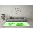 thumbnail image 3 of Ahgly Company Indoor Rectangle Abstract Green Modern Area Rugs, 8' x 12', 3 of 4