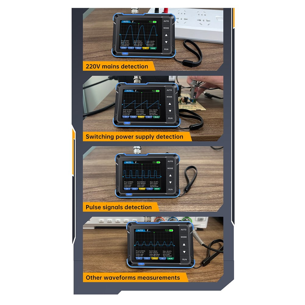 DSO153 Digital Portable Oscilloscope Signal 2in1 1MHz Bandwidth