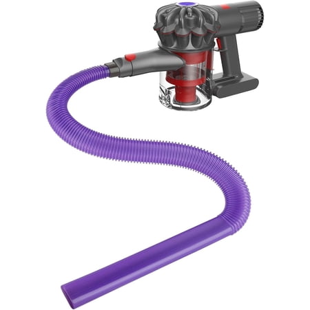 Sealegend Dryer Lint Vacuum Attachment Compatible with Dy*son V15 V12 V11 V10 V8 V7 Gen5 Cordless Vacuum Cleaner, Flexible Dryer Vent Cleaner Kit Lint Removal Tool Purple