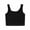 #A05-Black, variant on XADYUY Girls Tank Tops Size 7-8 Ribbed Knit Girls Camisole Spaghetti Strap Sleeveless Crop Tops for Kids Preppy Yoga Dance Tops for Girls,Black,11-12 Years