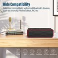 thumbnail image 3 of Altavoz estéreo Bluetooth inalámbrico portátil con sonido potente Controladores acústicos de 10 W Micrófono incorporado Radio FM Tarjeta micro SD Ranura de entrada auxiliar USB para teléfono inteligen, 3 of 5
