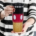 thumbnail image 7 of 30 Oz Tumbler with Handle and Silicone Straws, Coffee Insulated Tumbler, 40oz Tumbler, 7 of 7