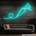thumbnail image 2 of Craftnamesign Baking Cakes Neon Sign, Cake Store Wall Sign, Kitchen Wall Decor, 2 of 5