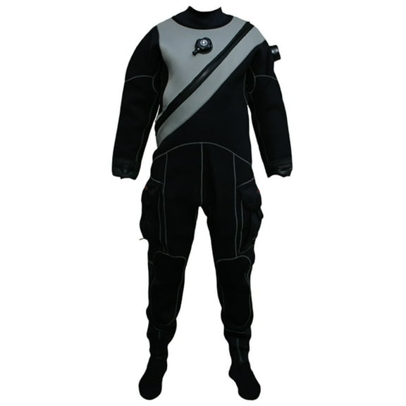 Pinnacle Men's Black Ice Drysuit (King 1)