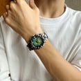 thumbnail image 4 of Binbond Reloj de Pulsera para Hombre con Eslabones de Acero Inoxidable, Multicolor, 4 of 8