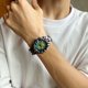 thumbnail image 4 of Binbond Reloj de Pulsera para Hombre con Eslabones de Acero Inoxidable, Multicolor, 4 of 8
