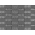 thumbnail image 1 of Ahgly Company Machine Washable Indoor Rectangle Transitional Gunmetal Gray Area Rugs, 5' x 8', 1 of 7