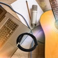 thumbnail image 1 of OULII electric guitar connection cable guitar cord Black Sound Transmission 1Set, 1 of 8