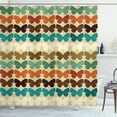 thumbnail image 1 of Ambesonne Butterfly Shower Curtain, Retro Silhouettes, 69"Wx70"L, Multicolor, 1 of 3
