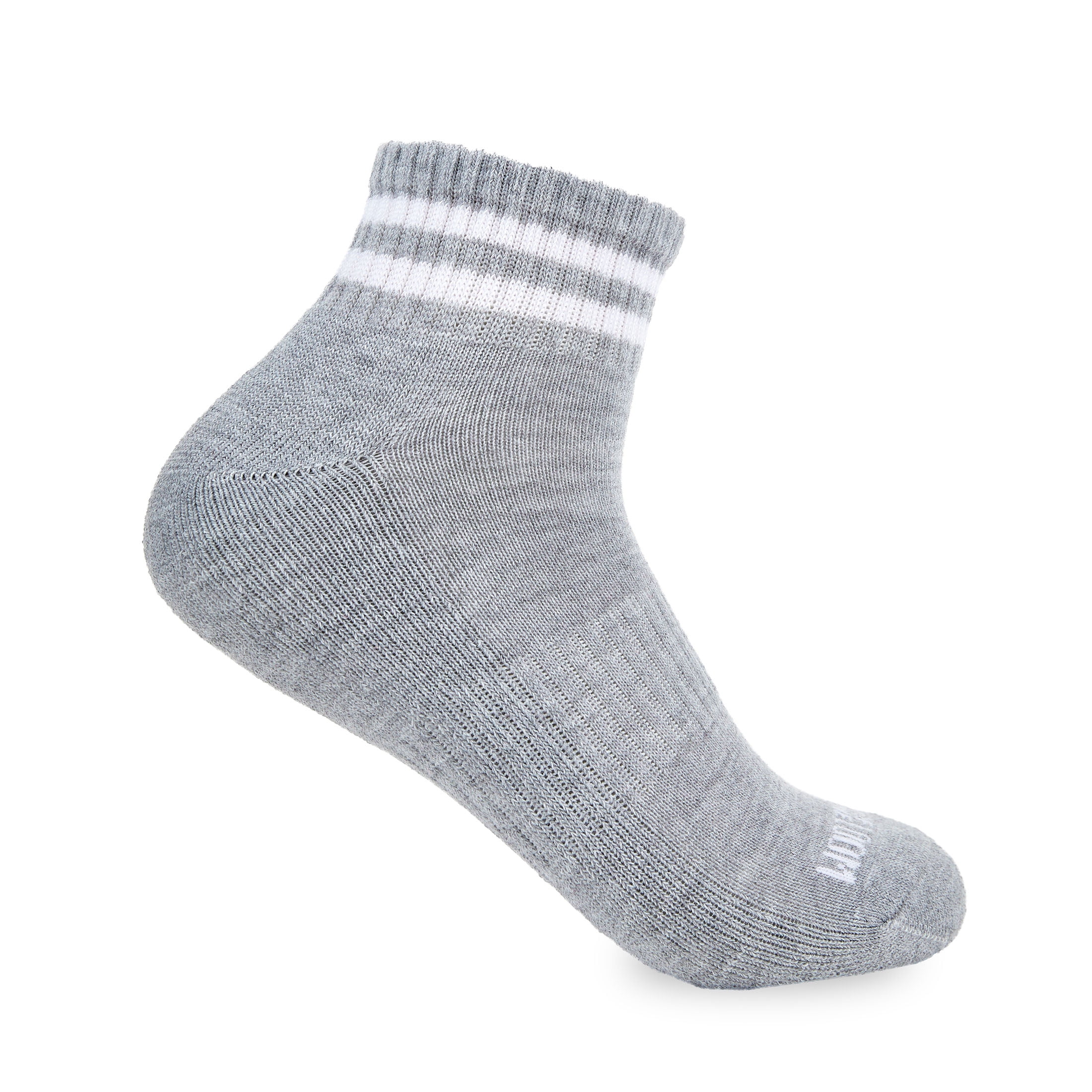 Fruit of the Loom All Day Comfort Girls Ankle Socks, Sizes 6-10, 10-Pack