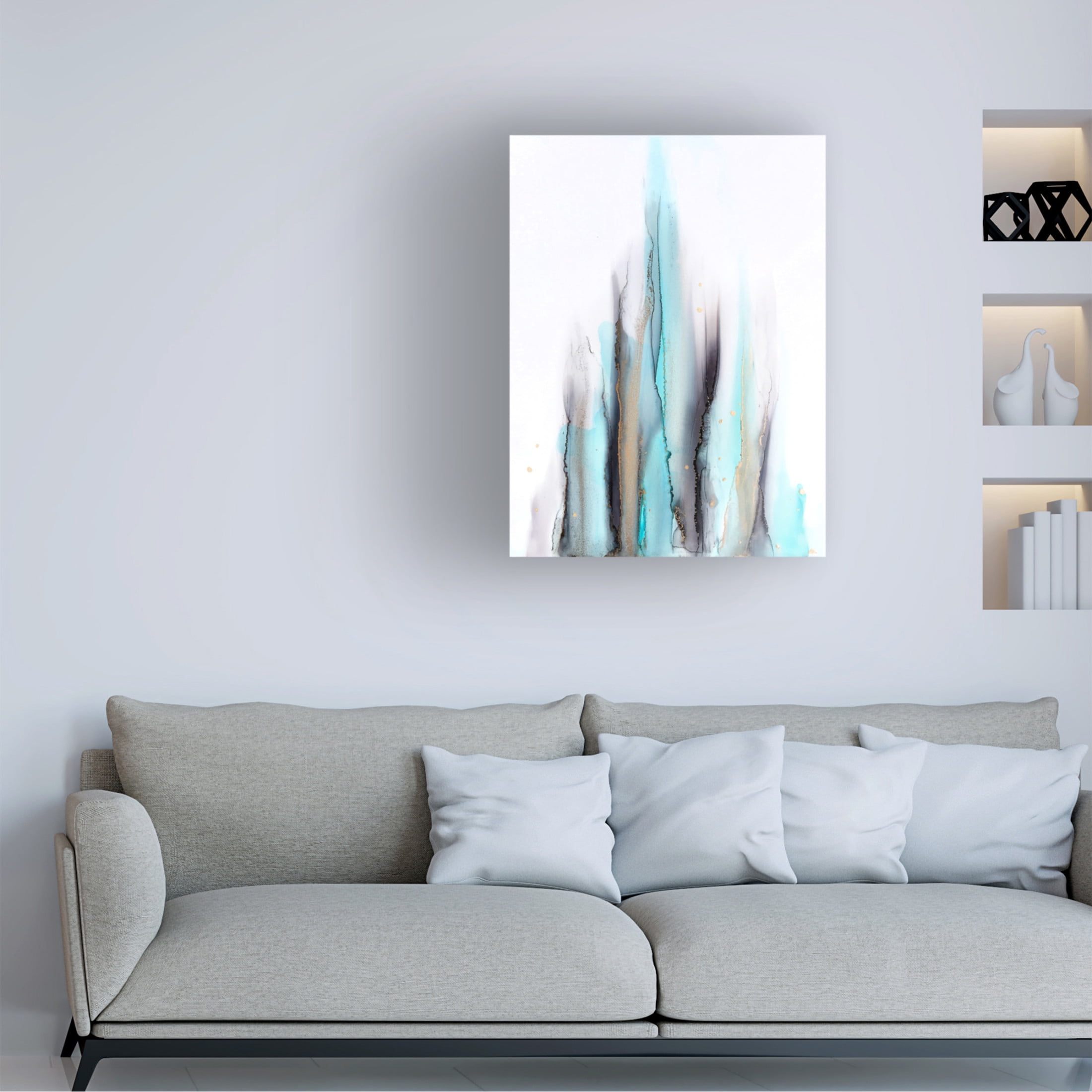 Trademark Fine Art Alyson Storms  Ribbons Canvas Wall Art