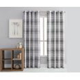 thumbnail image 1 of hometrends Reily Plaid Grommet Window Curtain Panels, 1 of 1