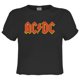thumbnail image 1 of Amplified - Top Crop AC/DC para Mujer (Carbón), 1 of 2